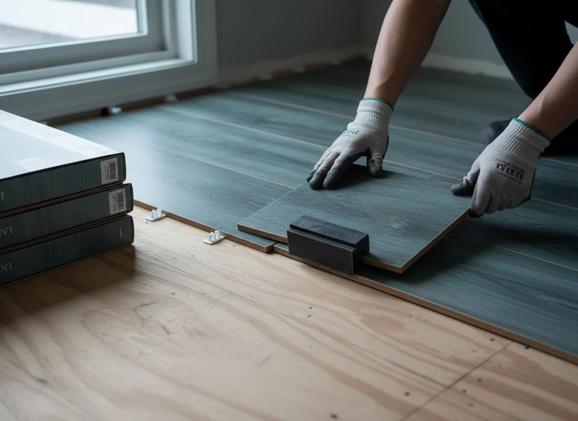 Luxury Vinyl Plank Installation company in Camden, IL